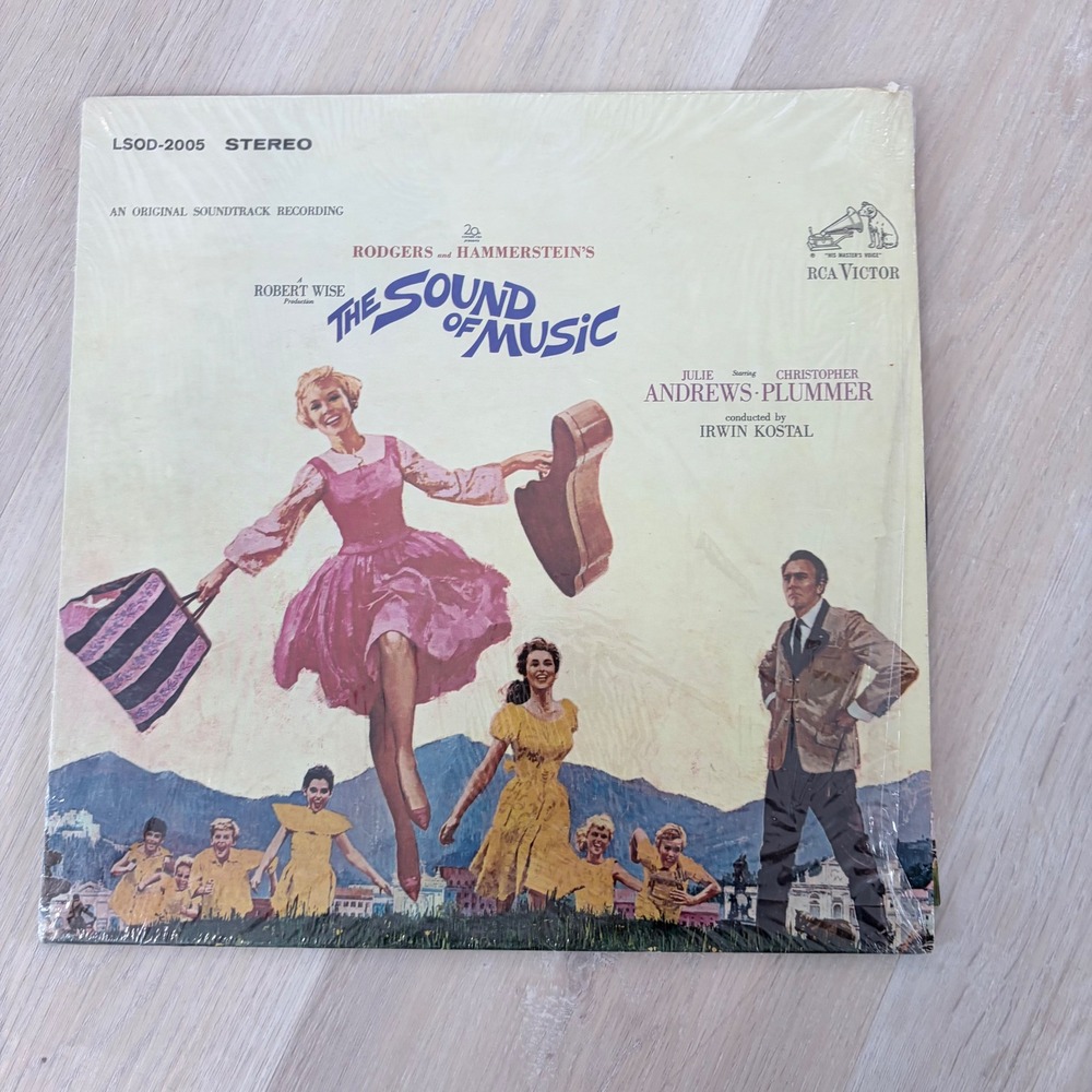 The Sound‎ of Music Original Soundtrack Vinyl LP RCA Victor LSOD-2005 in shrink